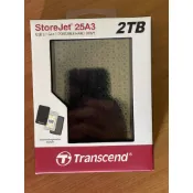 Transcend 創見 StoreJet 25A3 2.5吋 (2TB) USB3.0 外接硬碟 全新 #25A3