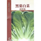 (店+)【天橙種子】黑葉白菜種子 約2公克 耐熱品種 4~9月播種  葉菜類種子 日本進口 興農種苗 家庭園藝 彩色原包裝
