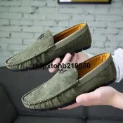 現貨瑪莎拉蒂豆豆鞋男軟底懶人駕車鞋社會小夥潮鞋英倫復古男休閒高品質舒適時尚休閒皮鞋