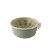 (店+)【ABBY SHOP】大號加厚雙層瀝水籃 雙層瀝水籃 雙層洗菜籃 瀝水籃 洗菜籃 收納籃 水果籃 洗菜盆 瀝水盆 瀝水 洗菜 果籃