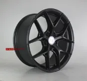 【員林 小茵 輪胎 舘】類VOSSEN新款HF-5 17吋鋁圈樣式 5孔全車系適用 8J 平光黑 旋壓