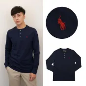 (店+)Ralph Lauren 亨利領 小馬 純棉 青年版 薄長袖 長袖 T恤 polo 長T @1678