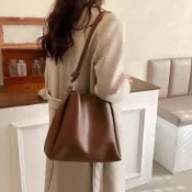 (店+)Studio Carry 復古流行大容量繫帶元素側肩包