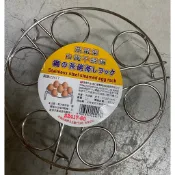 《薇妮百貨》 蒸蛋架 不鏽鋼蒸架 茶碗蒸 鍋架  白鐵 不鏽鋼 電鍋 蒸架 熱湯墊 蛋架 52295