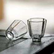 協貿國際日用品生活12館 日式錘紋品茗杯加厚耐熱小茶杯清酒杯烈酒杯主人杯個人杯聞香杯