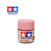 (店+)【TAMIYA】鋼普拉 現貨 田宫模型漆 TAMIYA 81517 X-17 X17 模型專用 水性漆 亮光漆 粉紅色光澤 10ml
