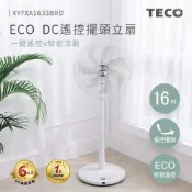 TECO東元 16吋DC馬達ECO智慧溫控遙控立扇 XYFXA1633BRD