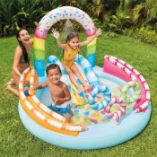 (店+)【INTEX】糖果樂園戲水池 57144NP *1入 大型充氣游泳池