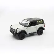 【WELLY】4.75吋 福特 2023 Ford Bronco Black Diamond 越野休旅車模型 43840CW(米白色)