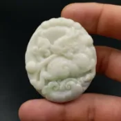 協貿國際日用品生活2館 廠家直銷 天然玉石a貨陜西藍田玉貔貅掛件 藍田玉麒麟貔貅吊墜
