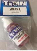 (阿哲RC工坊) TITAN 20201 螺絲固定膠10克 (紅色防鬆膠)缺氧膠
