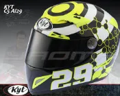 ψ/Helmet_半罩帽/Kyt安全帽－ C5 (AI29)白/黑【SNELL頂級選手帽款】 耀瑪台中安全帽機車部品ψ