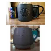 各式馬克杯咖啡杯茶杯水杯Reserve R  典藏馬克杯 炫彩女神 藝術經典 ammered黑色錘印含蓋馬克杯 陶瓷杯