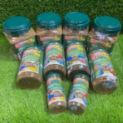 ［水族最便宜］雅柏 水族飼料 觀賞魚飼料 血鸚鵡飼料 花羅漢飼料 高蛋白綜合營養魚飼料 (SM、M、ML、L)台灣製造