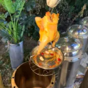 桶仔雞烤雞架 鋼管雞盤 吊燒雞架 跳舞雞架 加厚雞架 戶外烤肉 餐飲烤架 阿嬤厝邊好物🛒
