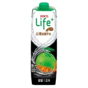 【蝦皮直營】FOCO 火烤100%純椰子水 1L 果汁 椰子水 飲料