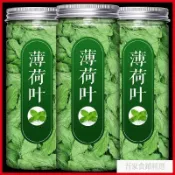 零食 商城精選🌈健康 ✅ 熱賣 ✅ 薄荷葉幹可食用咀嚼泡水新鮮口嚼幹嚼薄荷茶罐裝博荷葉新鮮貨【】