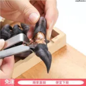 【熱銷免運】刻花刀 鵰刻刀 剝菱角神器生菱角剝殼夾子熟菱角撥殼器菱角剝殼器剝菱角皮小工具 果鵰刀 刻花刀