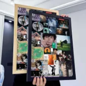 JJ收藏應援小物🎤林俊傑周邊 應援 JJ林俊傑專輯周邊拼圖1000片桌面擺件創意生日禮物定製diy木質 048