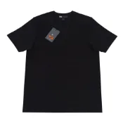 adidas Y-3 時尚潮流V領短T(黑)