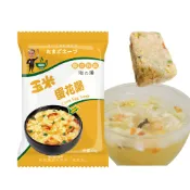 台灣蘇伯 玉米蛋花湯8g 蛋花湯 蘇伯 即沖即食 速食湯 沖泡湯品 湯塊 買5送1 非素食