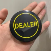 現貨 庄碼 DEALER 壓牌器 ALLIN BUTTTON 德州撲克 莊碼 壓牌器 Dealer 籌碼 配件