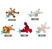 神祕小站** 美國WubbaNub 玩偶安撫奶嘴(梅花小鹿、非洲象、非洲獅、小龍蝦、夢幻狐)