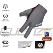Cuetec 灰色台球手套帶腕扣,透氣 – 高品質彈性,低摩擦啤酒手套