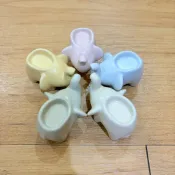 泰國Breezy 專櫃香氛品牌 手工陶瓷大象 塔香底座【現貨】