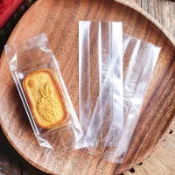 9235 人再三選購💸透明臺灣鳳梨酥包裝袋焦布朗尼長條側凹袋機封袋牛軋酥袋子食品LZ3O