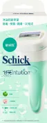 來易購 【Schick舒適牌】 舒芙仕女 除毛刀把 敏感肌用 刀把 1入 潤膚皂刀頭 2入