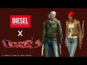 【惡魔獵人 Diesel Reslim 796 聯名限定牛仔褲】新品未使用