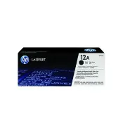 【HP 惠普】官方直營 12A LaserJet 黑色原廠碳粉匣(Q2612A)(1022/1022n/3015/3020/3030/3050/3052/3055)
