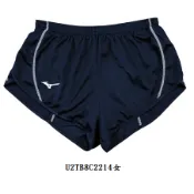 胖媛的店 一件只要299元!!美津濃MIZUNO 女田徑褲(有內裡)（深丈青） U2TB8C2214