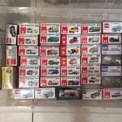 （姆仔fun玩具）tomica 貨車 紅標 藍標 運輸車 油罐車 絕版車 多美 水泥車 家畜 搬運車 恐龍 運搬車