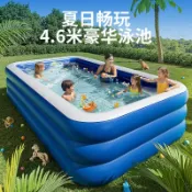 布拉格奇幻生活 亞馬遜游泳池｜家用戶外大型家庭水池｜兒童充氣游泳池｜聚會派對戲水池｜｜BLG68201