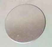 沖壓製造加工 0.6mm厚 馬口鐵 圓鐵片 直徑34mm