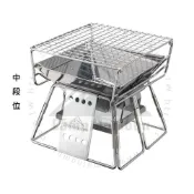 (店+)【Campingmoon 柯曼】X-MINI 焚火台 全不鏽鋼 20x20 cm『野道家』