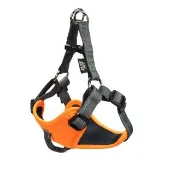 【ELITE PET】URBAN HARNESS 簡易型包覆式胸背帶 L(簡單穿脫-橘)