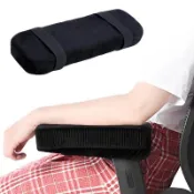2Pc Memory Foam Elbow Chair Armrest Cushion Elbow Pillow / C
