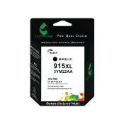 【綠犀牛】for HP 黑色 NO.915XL 3YM22AA 高容量環保墨水匣(適用HP OfficeJet Pro 8020/8025)