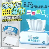 (店+)一擦即亮多功能除水垢濕巾(80抽) TD5