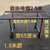 【免運】鋼製擺攤貨架專用折疊地攤車多功能移動四輪鐵手推車夜市廣告新款 CGCC