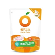 橘子工坊天然無香精制菌洗衣精補充包-洗淨病毒1500ml 濃縮洗衣精