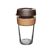 【HOTAI購】【澳洲 KeepCup】隨身杯軟木系列_(玻璃款)-L/瑪奇朵