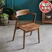 【售後保障】家用餐椅實木白蠟木椅子靠背凳子書桌椅北歐扶手椅日式櫻桃木