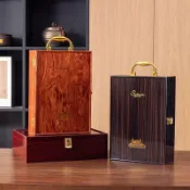 🔥🔥店長推薦/臺灣暢銷🔥🔥紅酒禮盒空盒子紅酒包裝盒雙支裝葡萄酒兩瓶裝酒盒