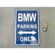 BMW 復刻版 寶馬專用 停車標示 可做為 車庫裝飾 / 工業風 停車牌 E34 E36 E30 E28 E46