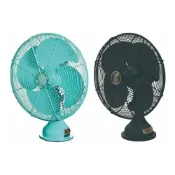 (店+)【TATUNG 大同】14吋DC變頻元祖電風扇 TF-D14DA-G 綠色/TF-D14DA-BK 黑色(大同復古風扇）