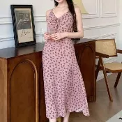 【K.W.】韓國空運輕棉麻相依相惜高品質免穿搭洋裝(小香風/輕量涼感/洋裝/休閒/日系/通勤/渡假)